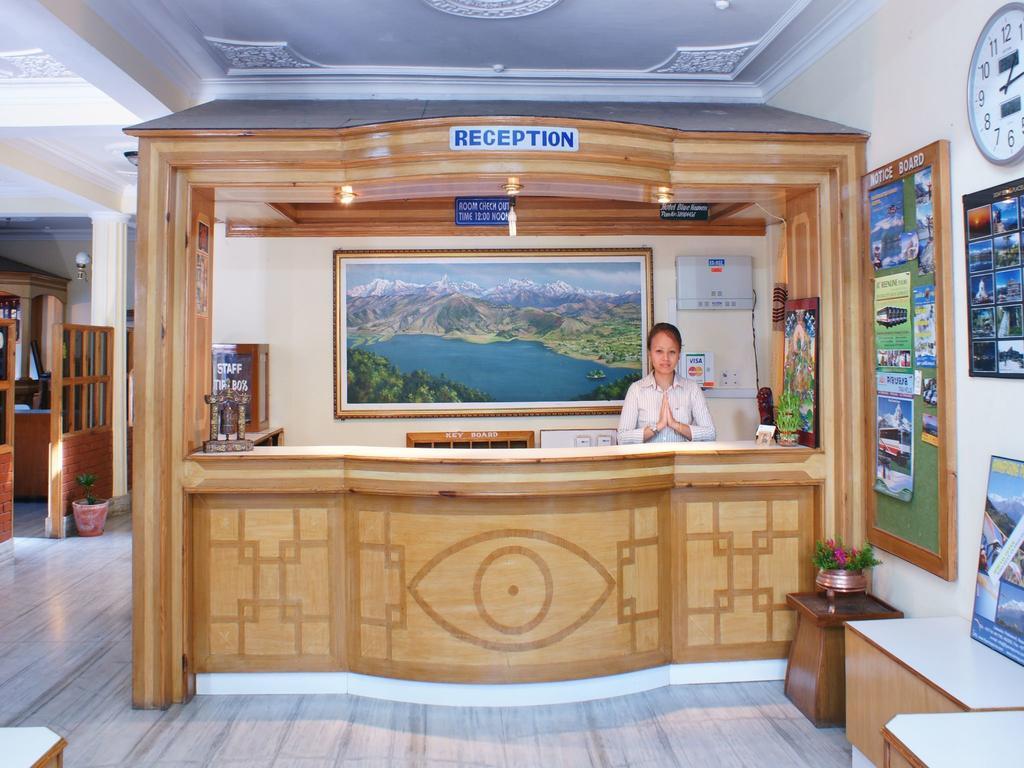 Hotel Blue Heaven Pokhara Bagian luar foto