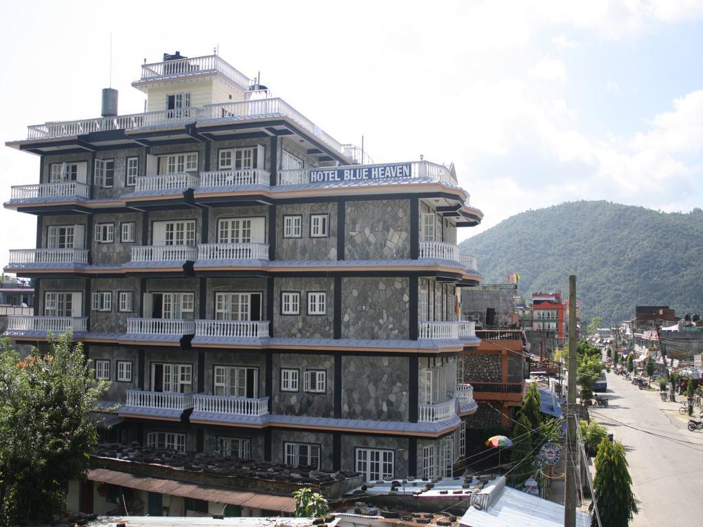 Hotel Blue Heaven Pokhara Bagian luar foto